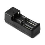 18650 Battery Charger EU Plug 2 Slots Smart Fast Charger 18650 Lithium Rechargeable Battery Charging Device DC4.2V 1A