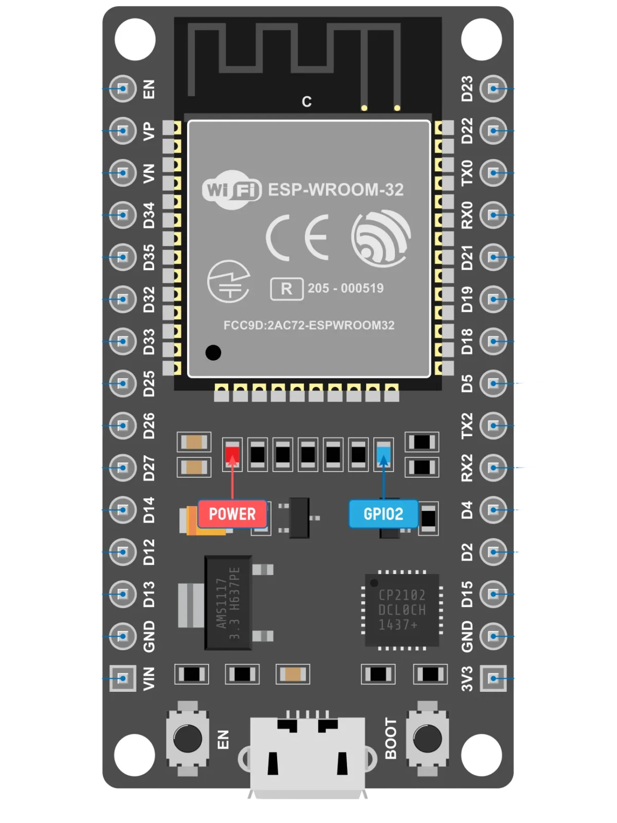 ESP32 DEVKIT V1 - Image 3