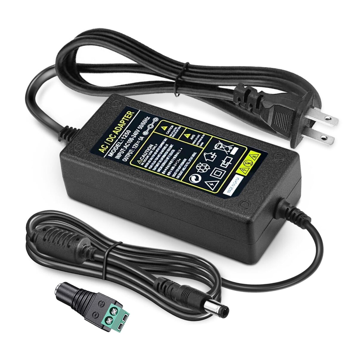12V 3A / 5A DC Power Adapter - Image 3